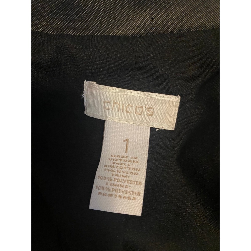 Chicos Blue‎ Lacey Jacket - Picture 4 of 4